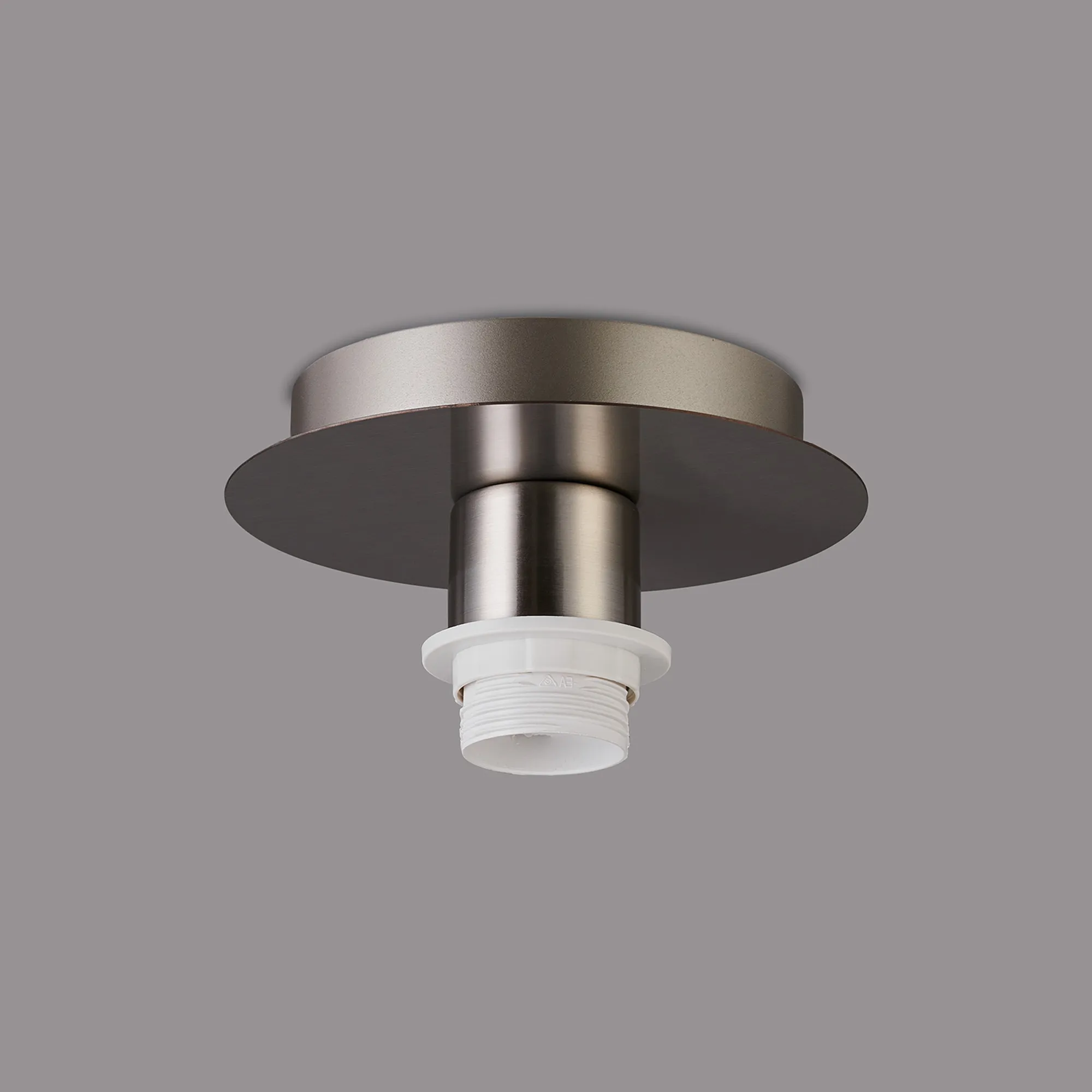 Carrie Satin Nickel Ceiling Lights Deco Flush Fittings